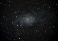 M33 Triangulum Galaxy  10 Sep and 9 Nov 2010