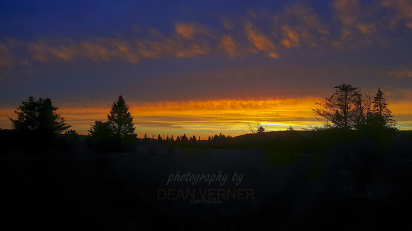 October Sunrise in Algonquin Provincial Park