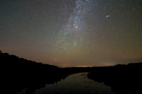 The Milky Way over Manitouloin Island