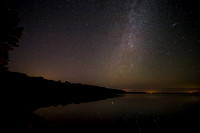 Milky Way over Lake Kagawong