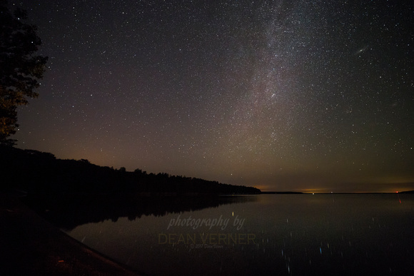 Milky Way over Lake Kagawong