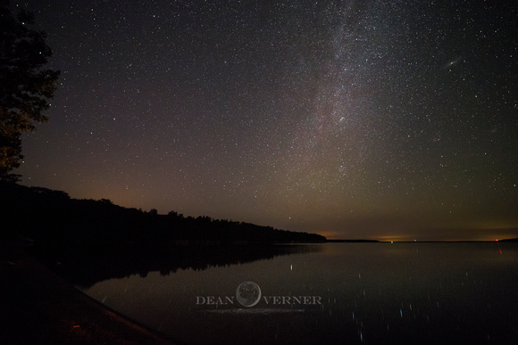 Milky Way over Lake Kagawong