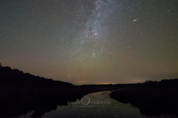 The Milky Way over Manitouloin Island