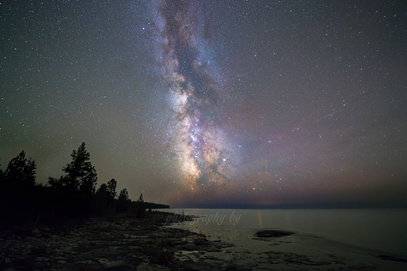 Milky Way over Georgian Bay