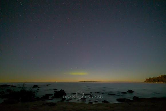 Northern Lights Over Giants Tomb